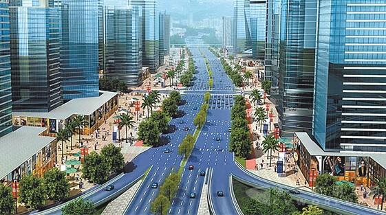 将打造第二深南大道 深圳107国道(宝安段)201