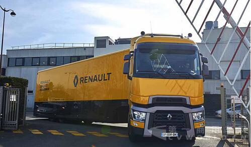 F1车队启用雷诺全新T520卡车 第一商用车网 c