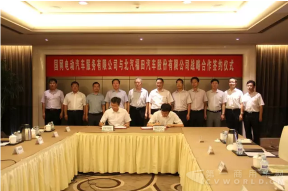 福田汽车集团与国网电动汽车服务有限公司签约.png