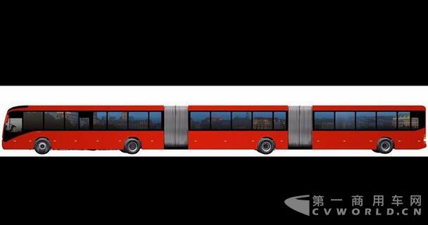 沃尔沃将生产全球最长巴士　车身30米长.jpg