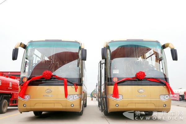 上海惠友再采购10辆KLQ6129客车 苏建辉的海
