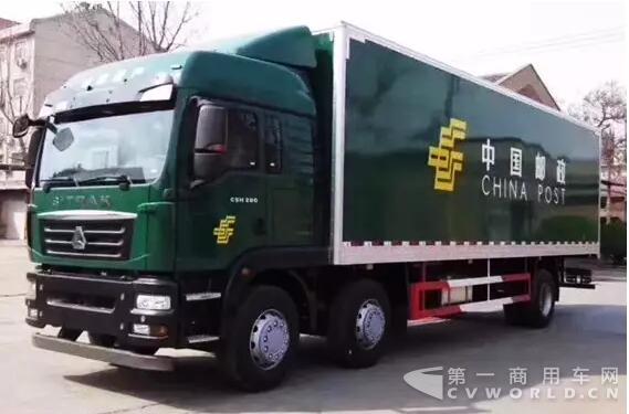 汕德卡获中国邮政364辆大单 成牵引车唯一中标品牌2.jpg