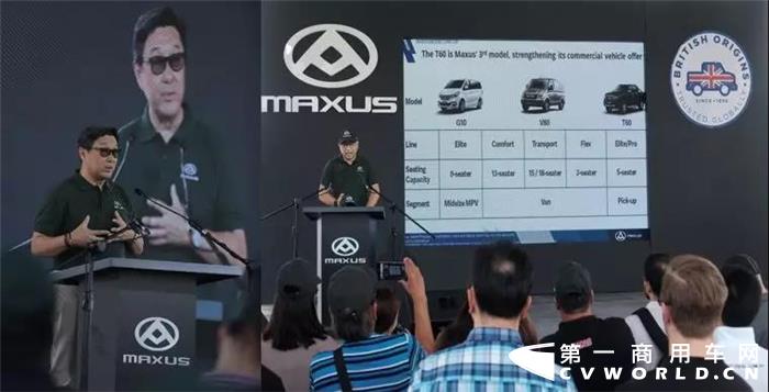 3月5日，上汽MAXUS将T60带到了菲律宾，以皮卡的引擎声为菲律宾响起”春之礼炮“。上汽MAXUS T60会给用户们带来最极致的体验，我们相信T60将成为菲律宾皮卡市场的宠儿！