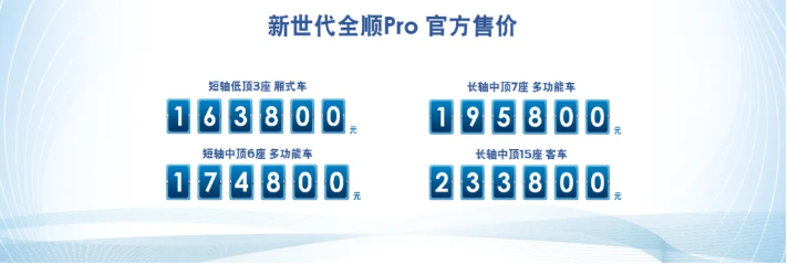 12月19日，江铃福特全新数字化轻客新世代全顺Pro在乌镇互联网国际会展中心正式上市。凭借超前的数字化服务理念与智能化技术，新世代全顺Pro为用户量身打造了“Uptime100%全时营运解决方案”，引领轻客行业新变革。