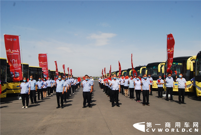 6月4日，开沃汽车昌吉交车仪式圆满举行。