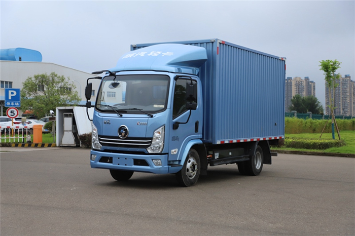 2021年9月27日,陕汽轻卡k3000 e6纯电动轻卡参战,由电车资源,成都新
