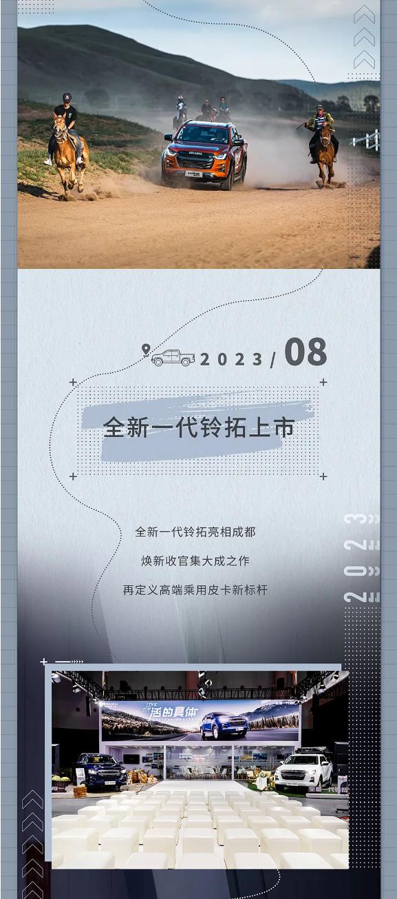 从品牌成立到三大产品崛起，从“510铃聚日”到“点亮计划”，江西五十铃以本心筑造匠心，回馈近30万用户的心声，再启壮阔新征程。