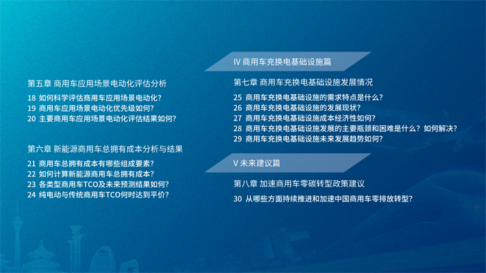 为推动商用车实现高质量的零排放转型发展，并进一步凝聚行业内共识，中国清洁交通伙伴关系（CCTP）组织编写了《中国商用车零排放转型发展研究》报告，并于11月28日在“迈向零排放交通论坛2023—— 暨中国清洁交通伙伴关系年度会议”上重磅发布。