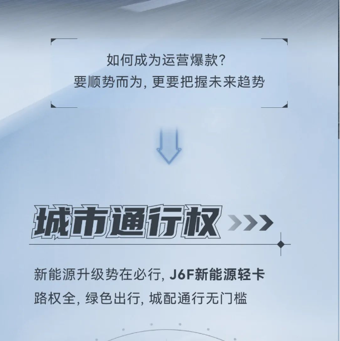 解放J6F新能源｜货运趋势爆款预测