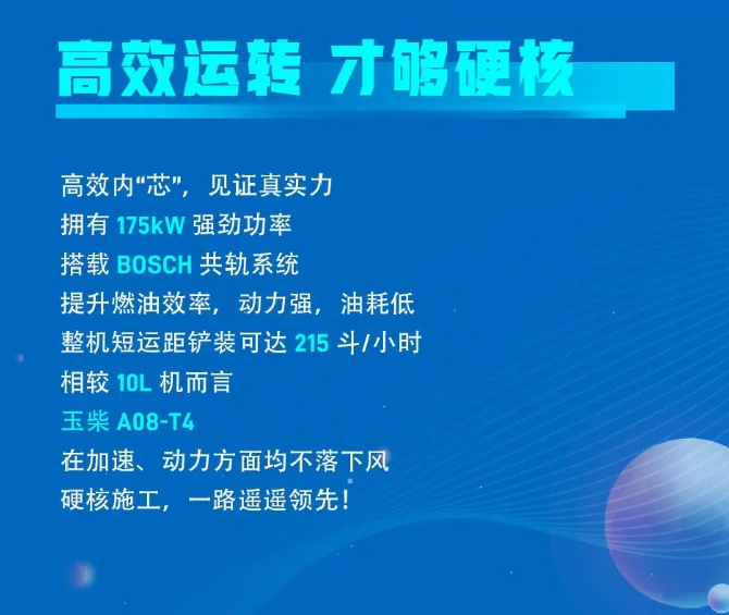 可靠节能！看玉柴A08发动机如何为50装载机用户创富