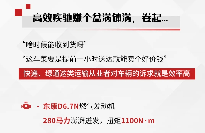 内卷，搞“气”来！东风康明斯D6.7N先赚为敬