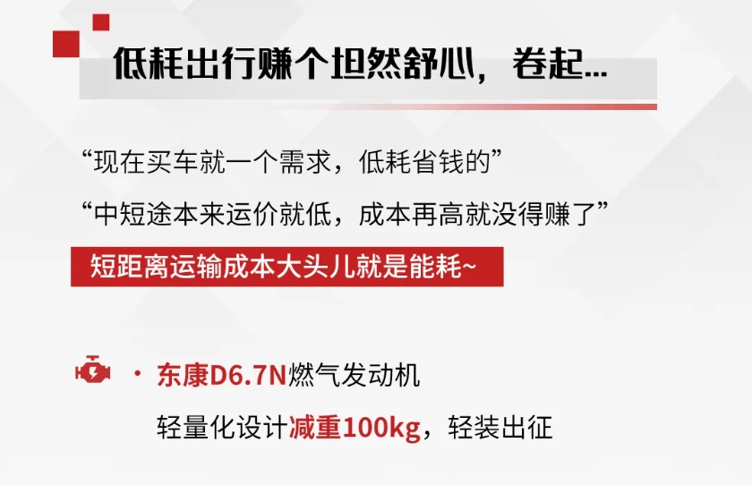 内卷，搞“气”来！东风康明斯D6.7N先赚为敬