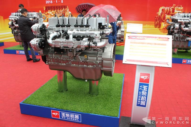 玉柴YCA07N系列国六天然气发动机