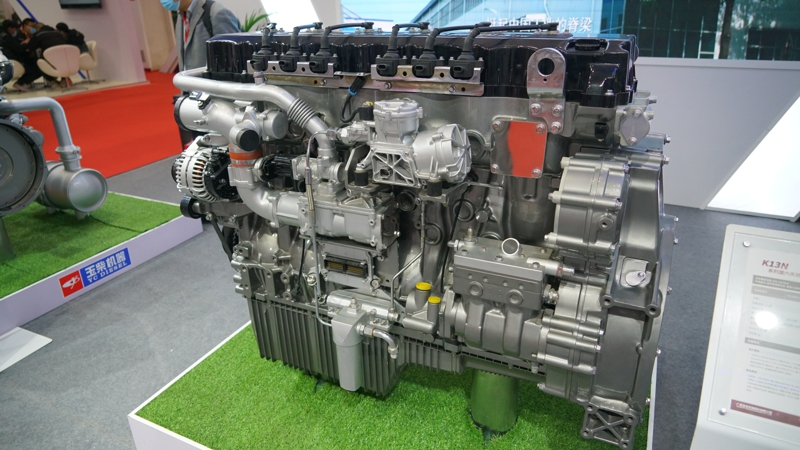 玉柴K13N系列国六天然气发动机