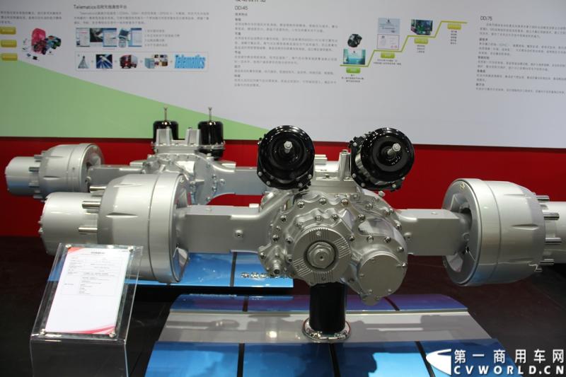 东风自主开发的高速轮减桥