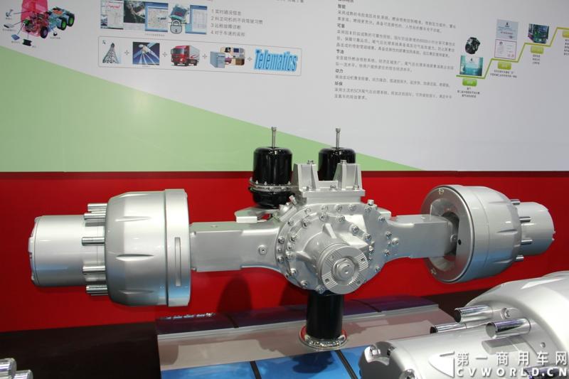 东风自主开发的高速轮减桥