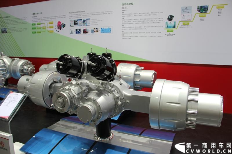 东风自主开发的高速轮减桥