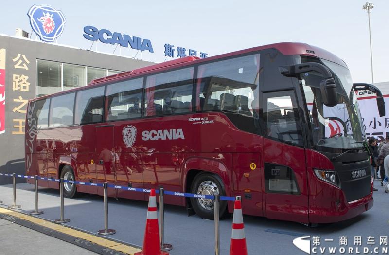 上海国际车展上的斯堪尼亚·海格Touring