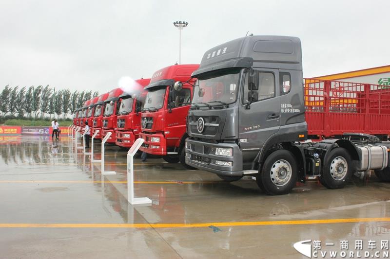 9月1日，以“全新升级·创富利器”为主题的2015中国重汽曼技术新斯太尔创富品鉴会，在河北衡水盛大举行。这是继邯郸、济宁站后，中国重汽再次携“创富者联盟”项目走进河北。图为：现场展车