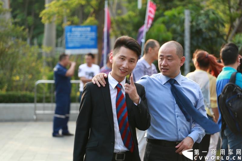 9月10日，曼恩商用车辆贸易（中国）有限公司在深圳正式宣布，将TCO收益宝升级到2.0版本，进一步帮助客户降低运营成本，提升收益。图为：德国曼恩车联网深圳上市发布会