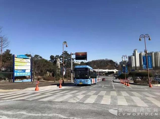 中国新能源客车首次进入韩国市场 福田欧辉助阵2018平昌冬奥诠释绿色品质3.jpg