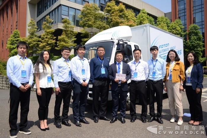 福田汽车一次性100%通过所有测试 获国内首张商用车自动驾驶路测牌照3.jpg
