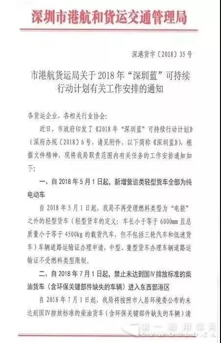 深圳再发新政策！7月1日执行！或导致部分卡车“下岗”1.jpg