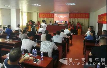 福建地区徐工重卡漢風自卸车交车仪式隆重举行1.jpg