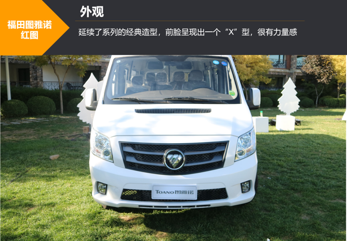
这一年福田图雅诺销量和市占率均稳步提升，同时对自身品牌架构进行重新布局，按照“客用、货用、专用”应用场景，产品识别分别重塑为“红图、蓝图、特专”，其中红图聚焦高端商旅通勤等场景。