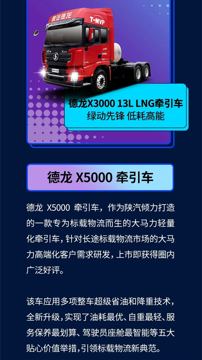 陕汽重卡明星天团来啦！德龙直播秀 陕汽牵引车爆款产品直播推介马上开播啦！全明星产品阵容，总有一款打动你！