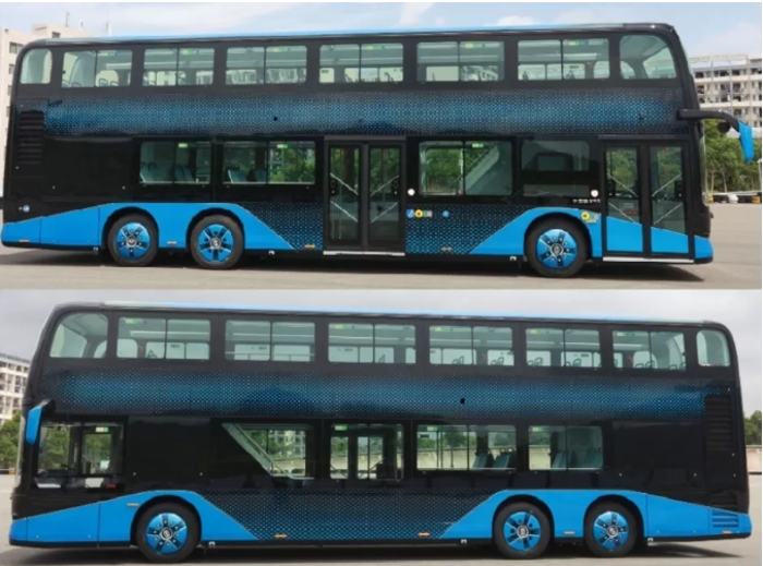 2020年6月17日，工业和信息化部公示了《道路机动车辆生产企业及产品公告》（第334批），在车辆新产品公示清单中，一款全新造型的纯电动低地板双层城市客车引起广泛关注。这便是来自比亚迪的BYD6120BD1EV1双层巴士，这也是比亚迪首款三轴纯电动双层巴士。