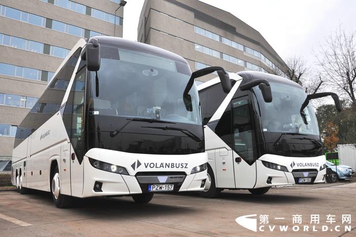 匈牙利公交运营公司Volánbusz再次订购了一大批尼奥普兰Tourliner客车。