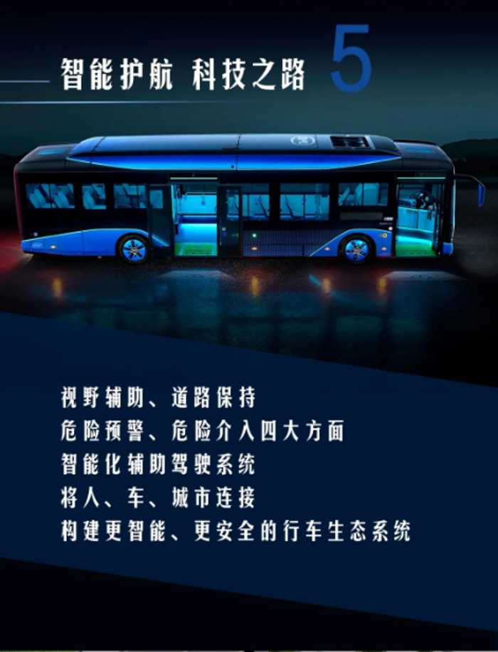 以向往美好之心，实现绿色出行新体验，一图纵览全新比亚迪客车风采。