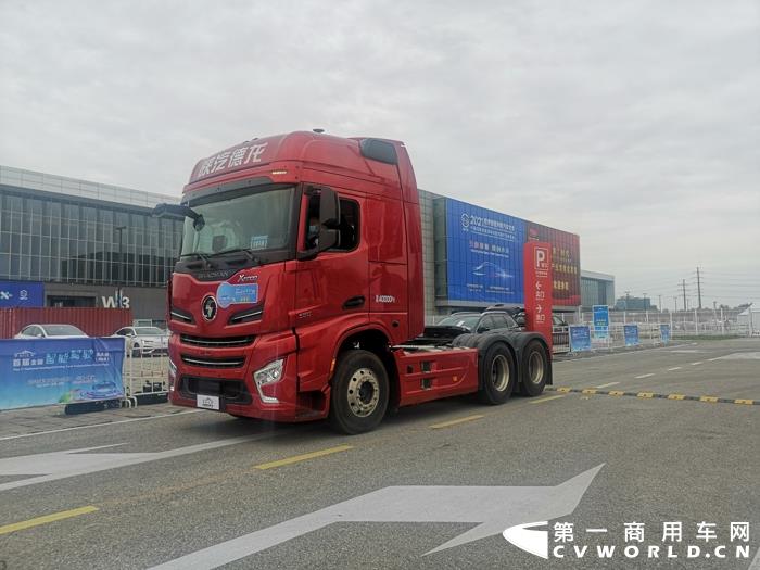 参加首届智能驾驶测试赛的卡车——陕汽德龙X6000.jpg
