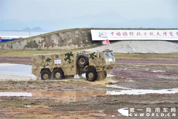 2021年9月28日，第十三届中国国际航空航天博览会在珠海盛大开幕，中国兵器工业集团北奔重汽多型装备在多个展区展出亮相。