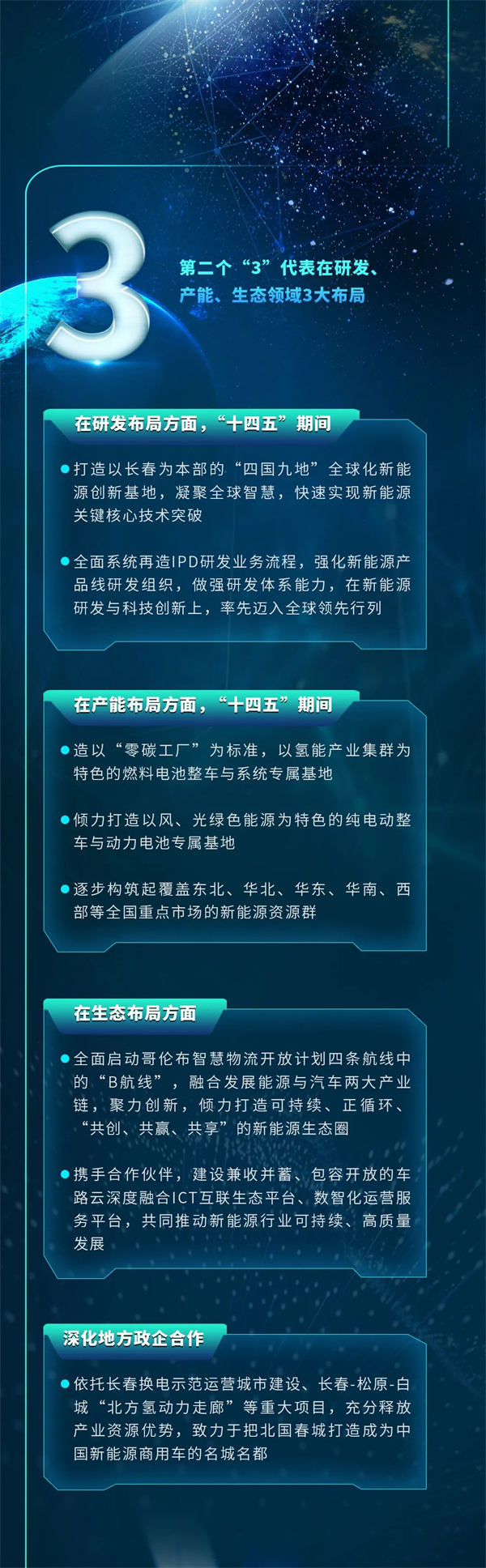 9月29日，一汽解放发布最新新能源战略。