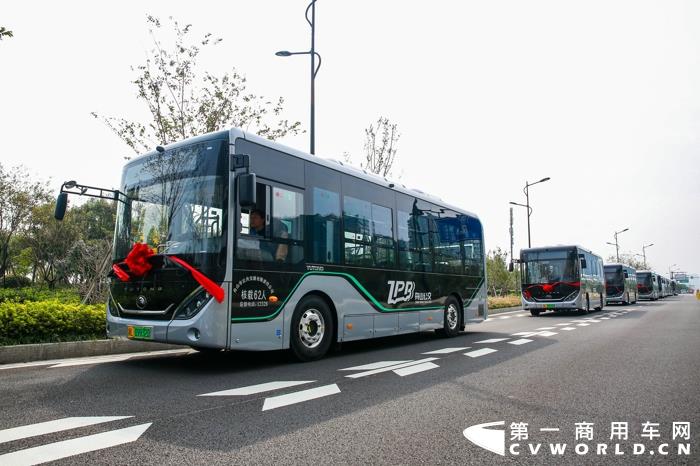 10月22日，舟山市迎来首批宇通轮边驱动纯电动公交车， 20辆公交车将在301路和38路正式上线运营，舟山市新能源公交覆盖率再次得到提升。  