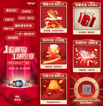 第一商用车网为卡友们盘点总结了，今年各大商用车企的“双十一”促销活动福利。卡友们，快趁着一年一度的狂欢购物盛典，来薅一把羊毛吧。