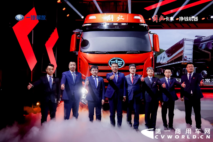 2022年1月20日，“畅享其乘，大有可为”一汽解放J6V上市发布会以“现场发布+线上直播”的形式，在吉林长春一汽解放卡车厂总装车间隆重举行。