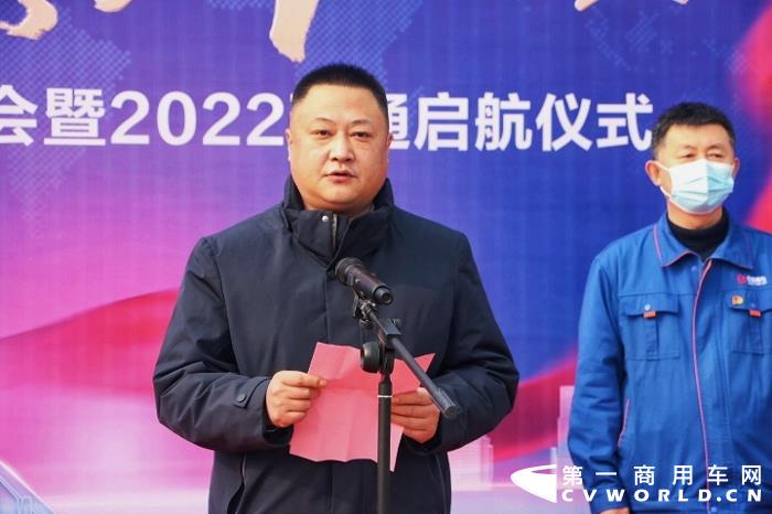 1月25日,“V”美好，启新程——中通客车项目动员会暨2022瑞通启航仪式在山东聊城中通客车厂区内成功举行。在北方农历小年这一天，批量瑞通V59正式交付山东、海南、吉林、辽宁和河南等市场，助力用户在新的一年开启智慧运营新模式，赋能美好出行。