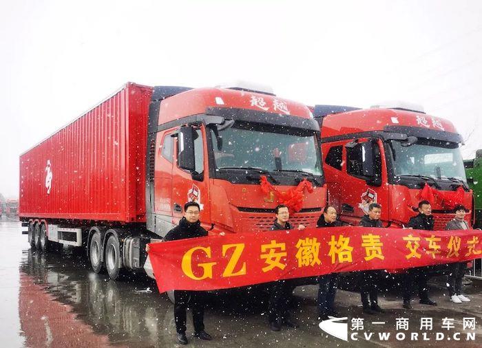 瑞雪消融，万象归春。2022年，江淮重卡迎来“开门红”，全国各地交车捷报不断！