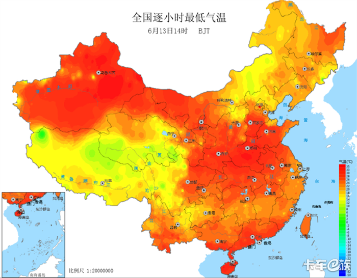 时值6月中旬，全国各地迎来盛夏，在烈日的“炙烤”下，气温一路飙升，这让奔波在路的卡友与他们的爱车们备受煎熬。在夏季，高温会对车辆发动机工作状态、刹车制动系统与轮胎胎压会造成影响，如果养护不当，会导致车辆动力表现与制动性能下降，影响长途干线运输的时效性与安全性。