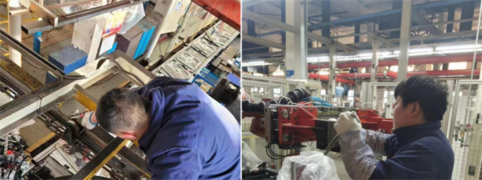 当我们大多数人还沉浸在阖家团圆、尽情释放快乐、欢度新春佳节之际,有那么一群人，他们已经早早返回工作岗位，加班加点投入到紧张的生产任务中。