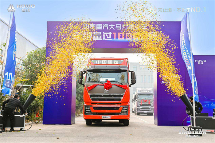 近年来，大马力重卡竞相涌现，中国重汽豪沃TH7/WP14T/610马力产品凭借其卓越的产品优势，在终端市场大展锋芒。