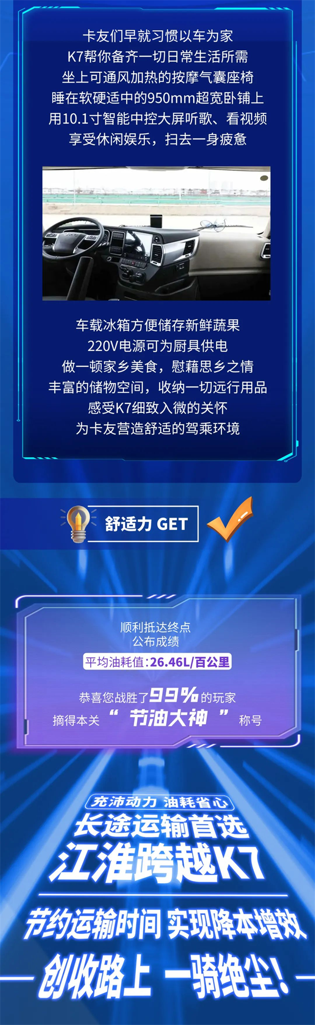 多种智能模式帮你省得细致入微，K7更“省”一筹！