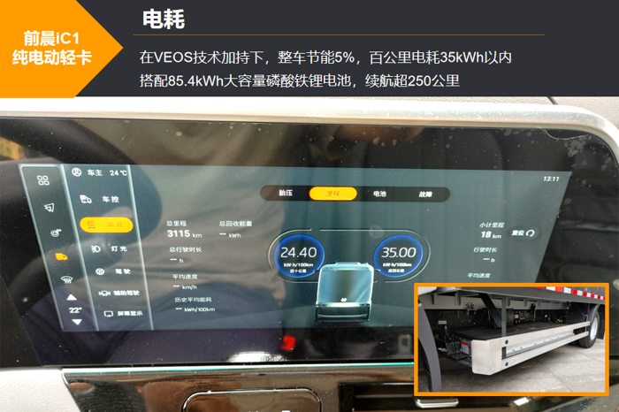 【第一商用车网 原创】纯电动轻卡在能耗、续航等方面的表现究竟如何？能否满足用户在满载时的高效运输？