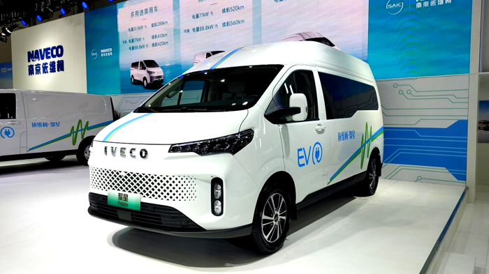 【第一商用车网 原创】南京依维柯要发力纯电动轻客市场。