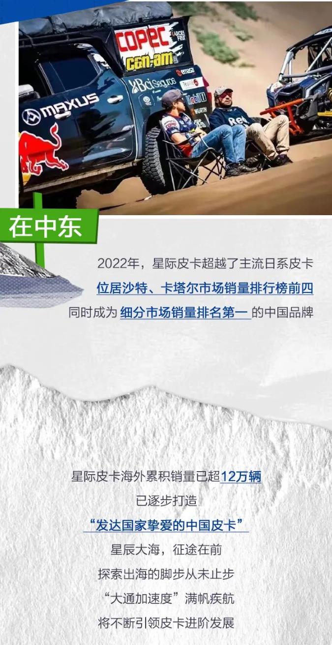 “大通加速度”满帆疾航，将不断引领皮卡进阶发展。