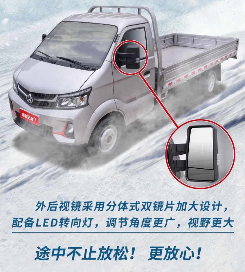 长安跨越王X7｜助力冬季货运安全行！