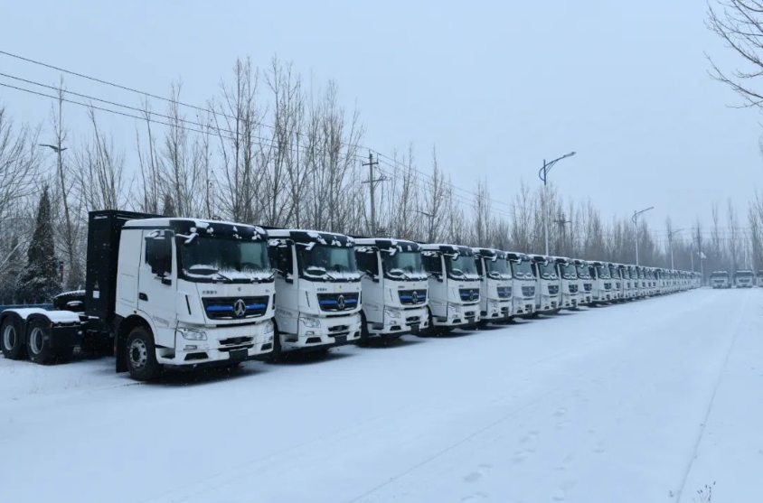 瑞雪乘风至 北奔厂区焕新颜